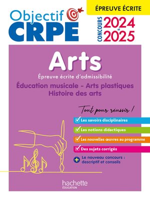 cover image of Objectif CRPE 2024--2025